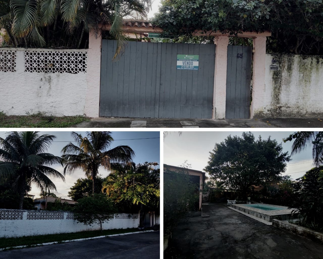 Vendo excelente sítio com três quartos em Magé