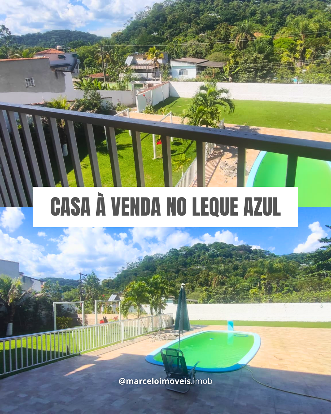 Casa no Leque Azul, Praia de Mauá- Magé/RJ.