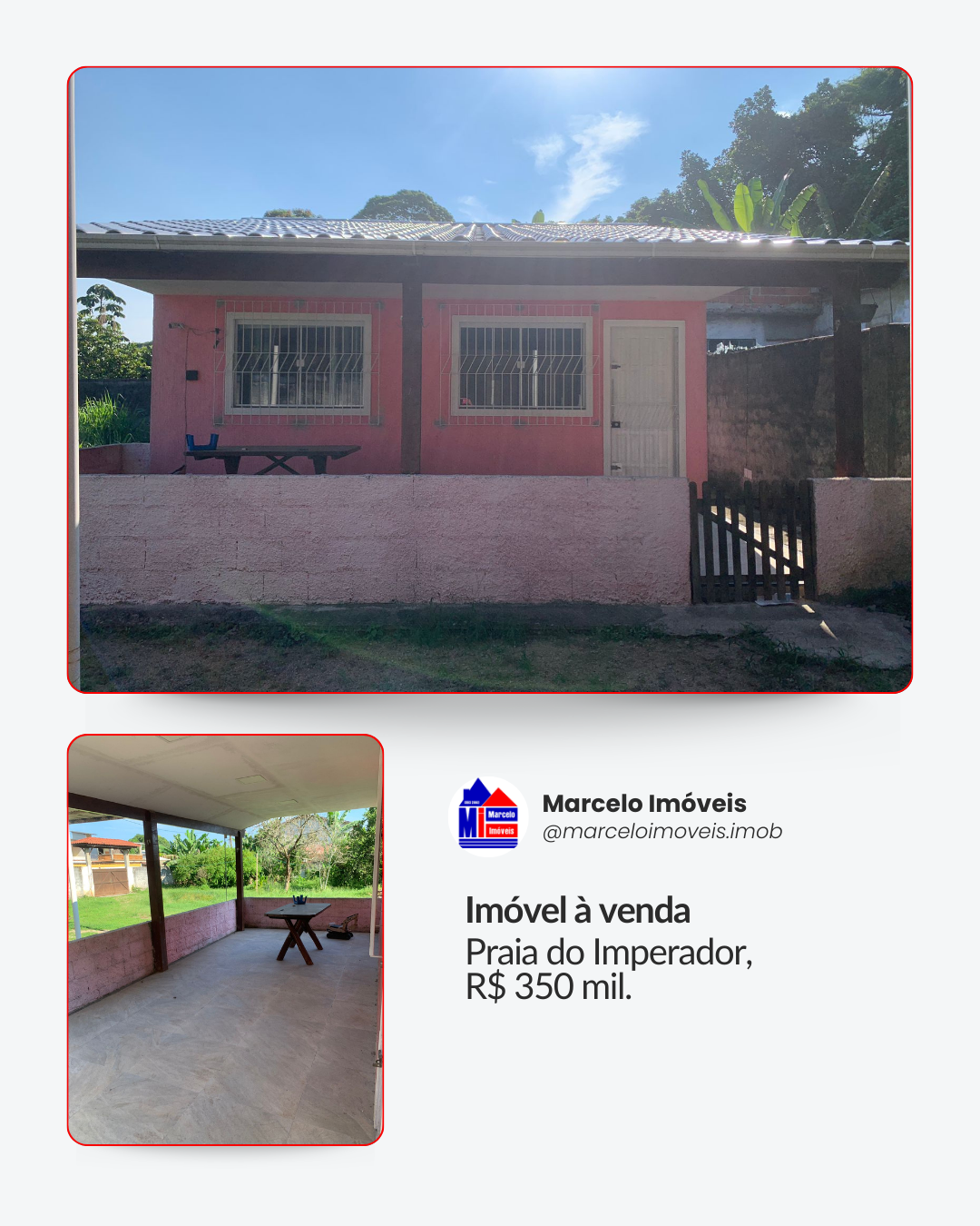 Casa na Praia do Imperador, Praia de Mauá- Magé/RJ.