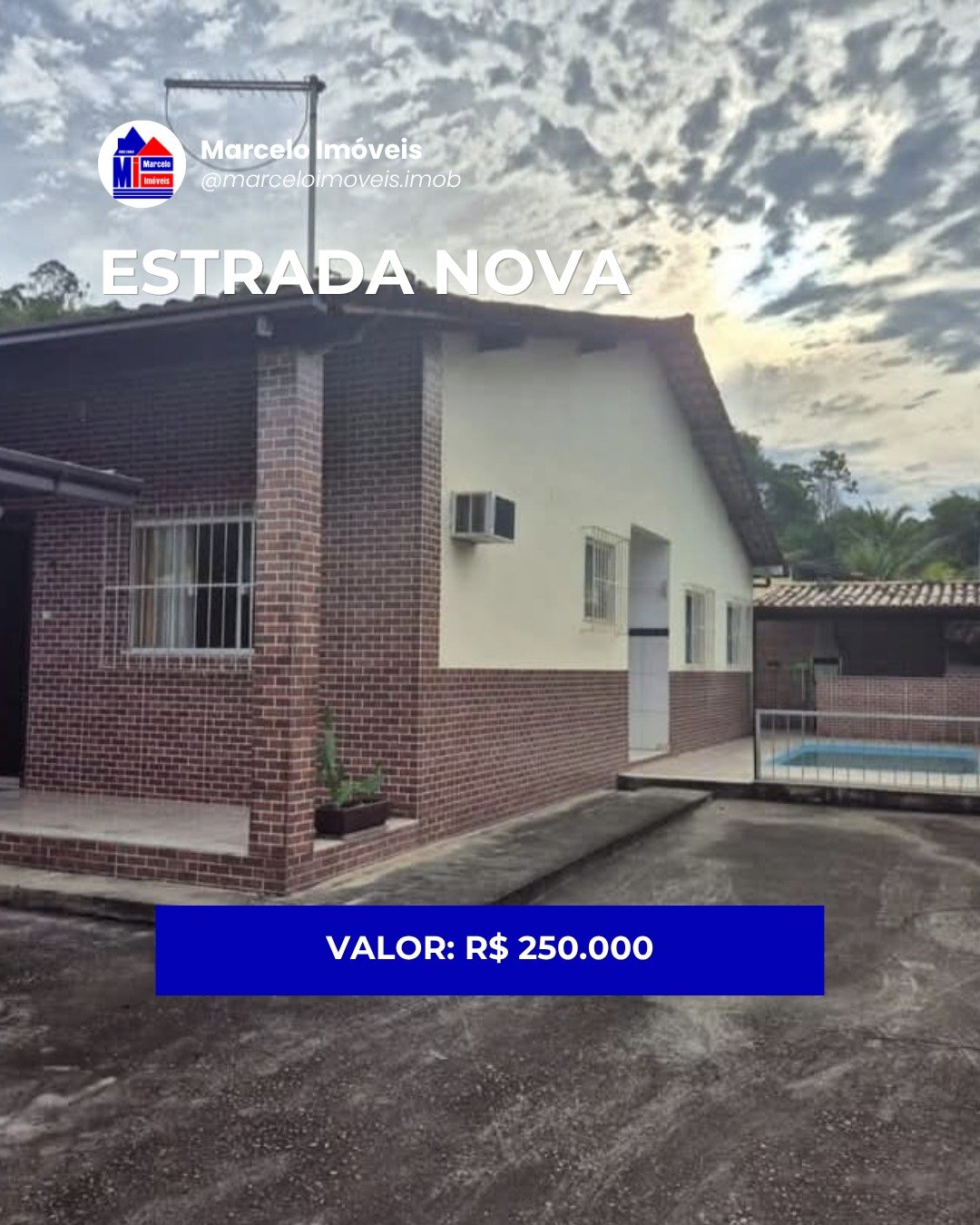 Casa na Estrada Nova, Leque Azul, Praia de Mauá – Magé/RJ.