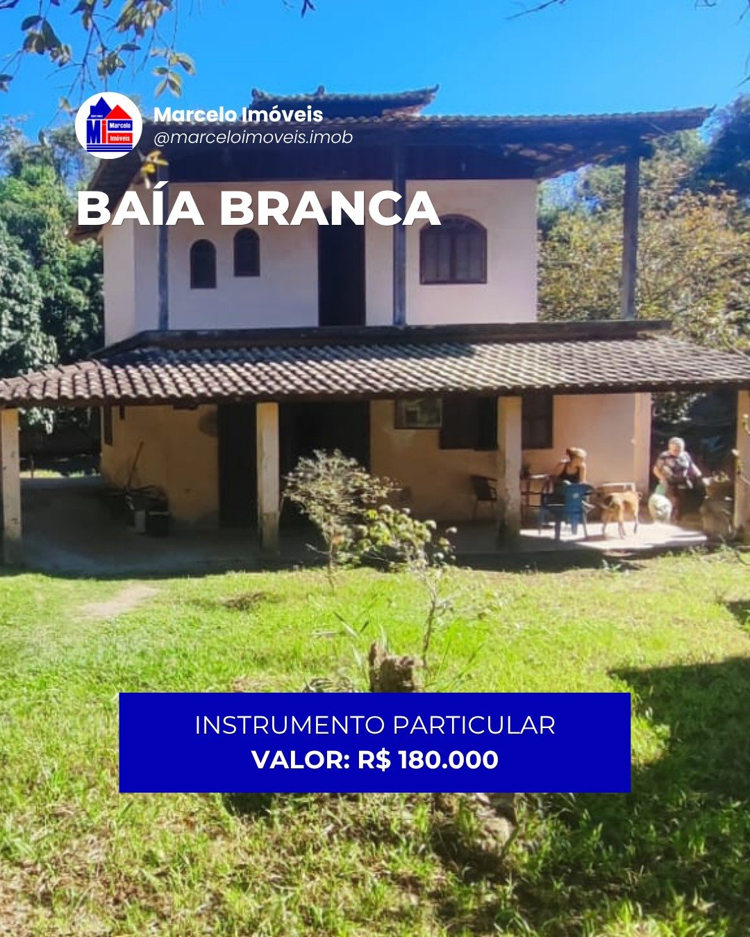 Casa na Baia Branca, Praia de Mauá – Magé/RJ.